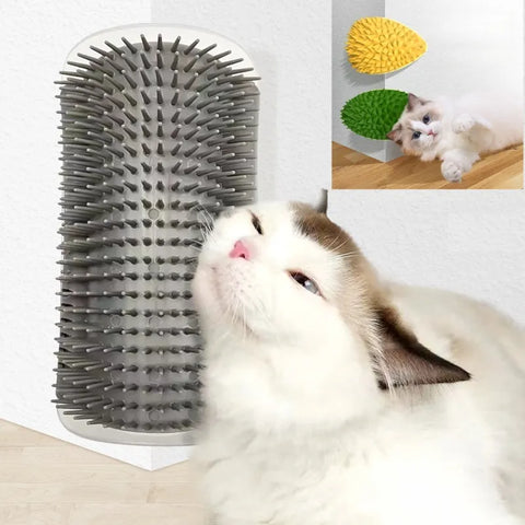 Kratzmassagegerät für Katzen - Pflegebürste zur Haarentfernung und Fellpflege von Hunden und Kätzchen"