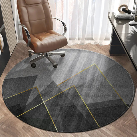 Runde Teppiche für schwenkbare Stühle Bodenmatten Runde Teppiche für schwenkbare Stühle Bodenmatten