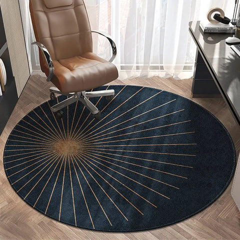 Runde Teppiche für schwenkbare Stühle Bodenmatten