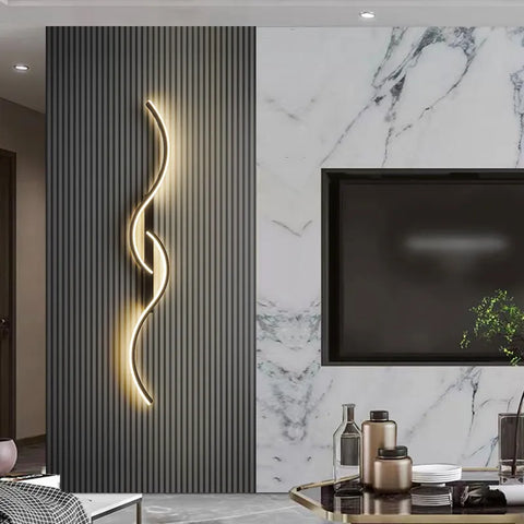 MinimalLuxe LED-Wandlampe: Stilvolles LED-Licht für ein modernes Schlafzimmer
